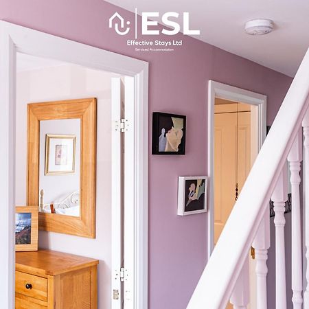 4 Bedroom Townhouse 10Mins Walk From Shrewsbury Town Centre With Parking エクステリア 写真